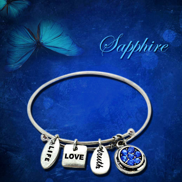 Pamper Yourself With A Symbology Birthstone Bracelet This September