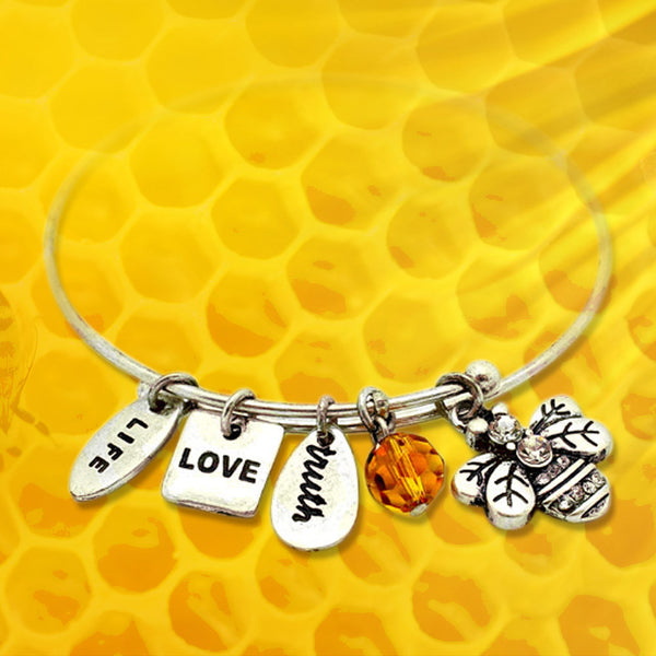 Let the bumblebee inspire you to work hard and appreciate the sweetness of life