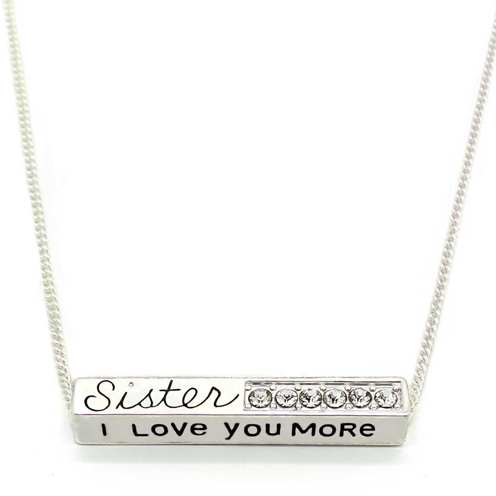 Love You More Necklace I Love You More Jewelry Love 