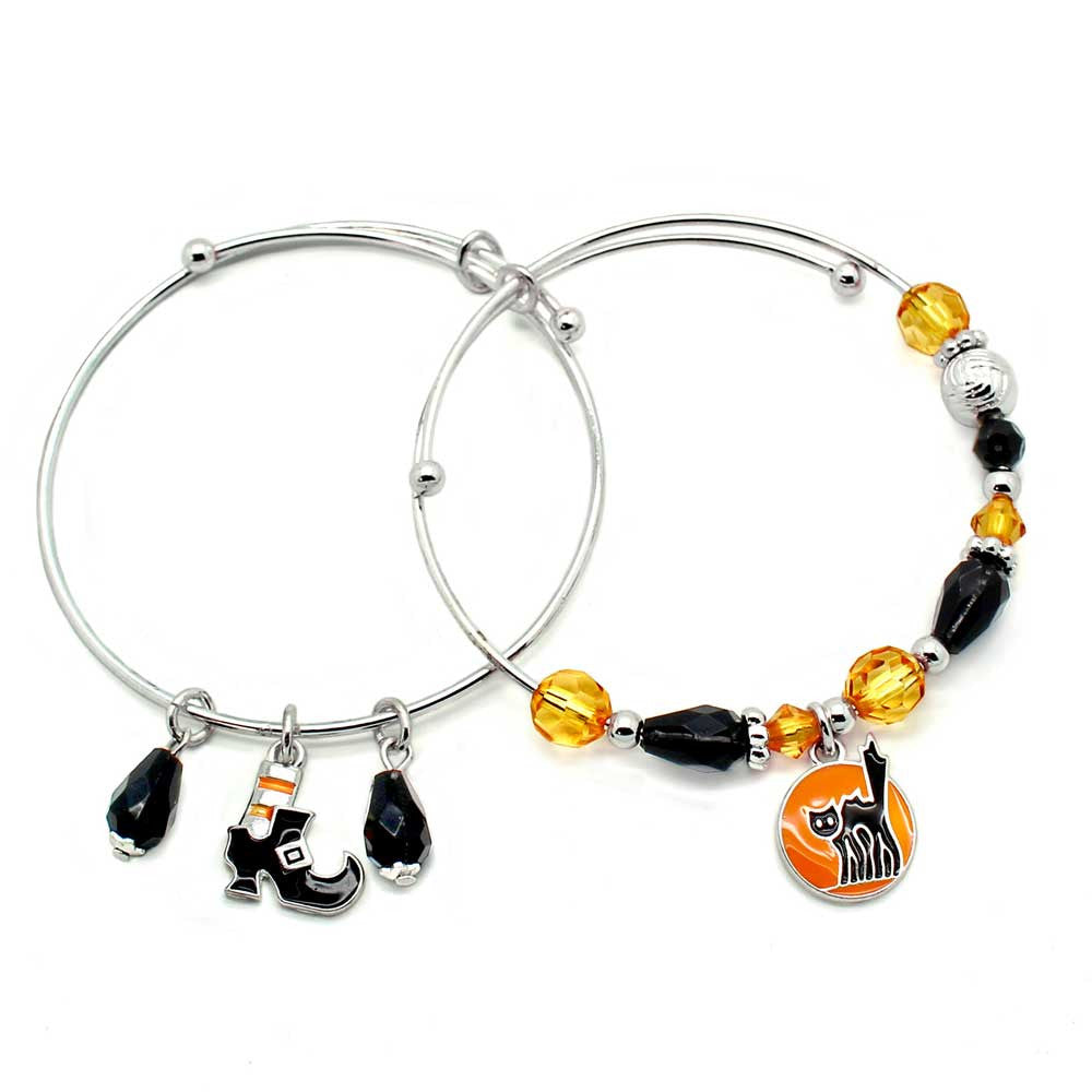 Alex and ani black deals cat bracelet